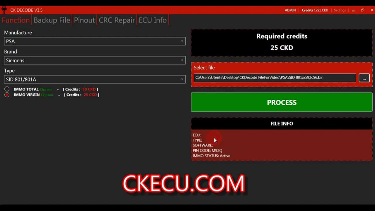 Psa Citroën Peugeot Siemens Sid801 Sid801a Immo