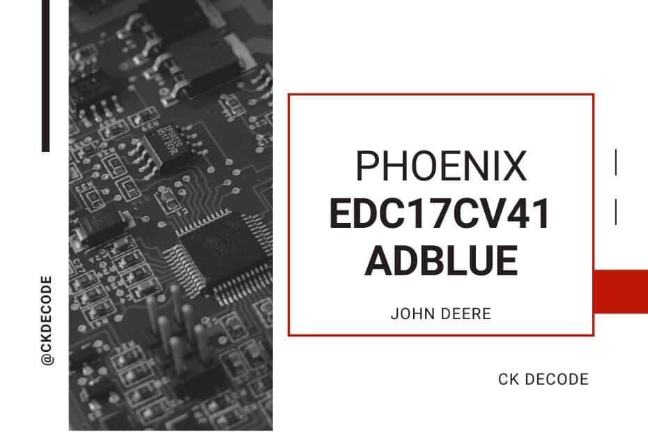 JOHN DEERE PHOENIX L3X Adblue
