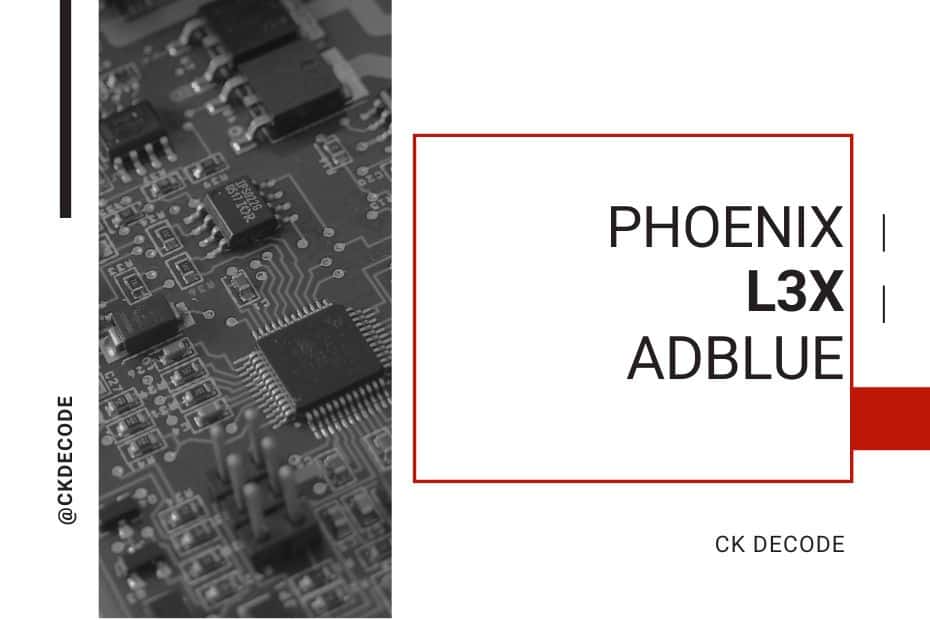 Phoenix L3X Adblue off