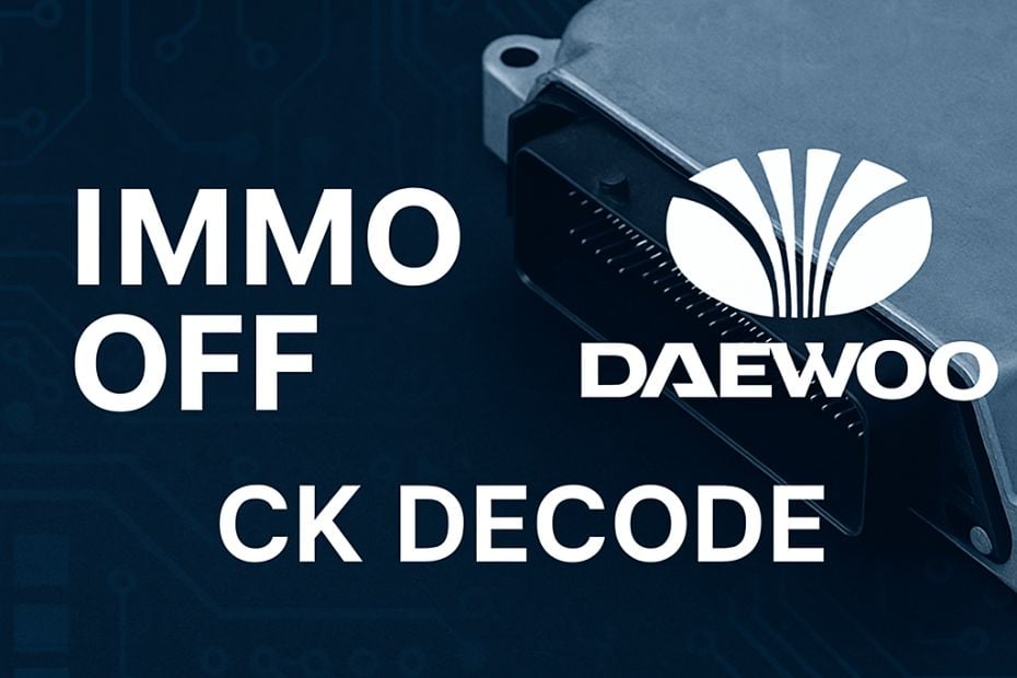 Daewoo Immo Off