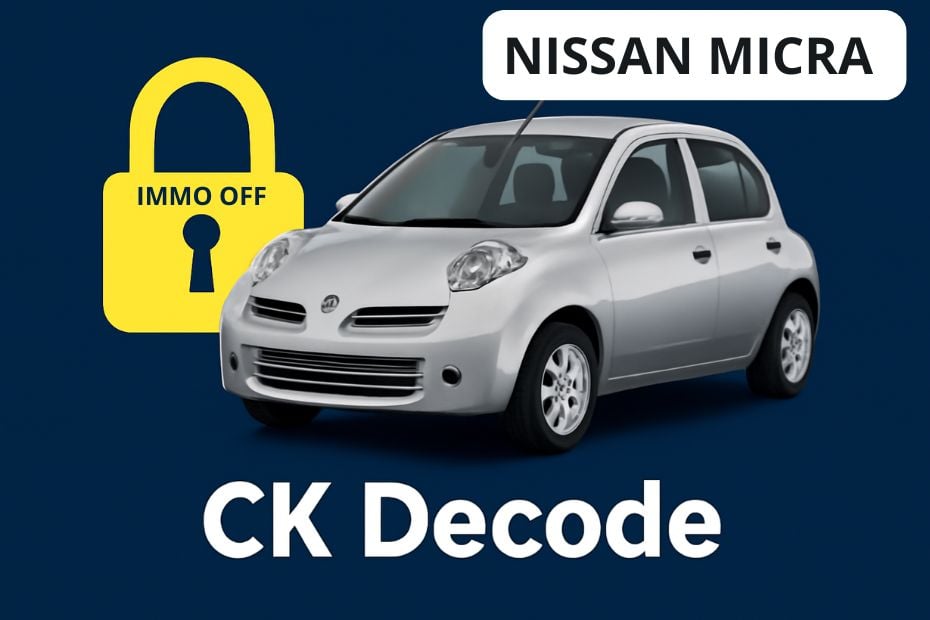 Nissan Micra Immo Off
