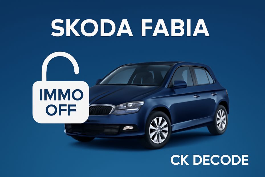 Skoda Fabia Immo Off