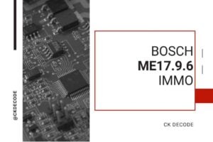 Bosch ME17.9.6 Immo