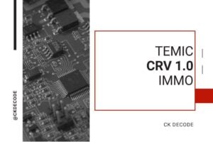 Temic CRV 1.0 immo