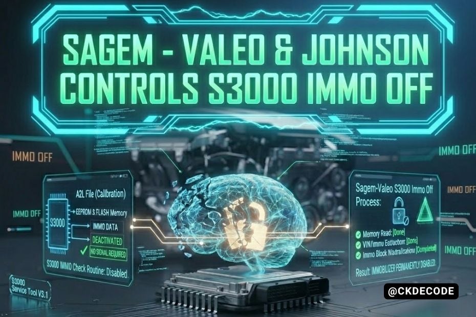 Sagem, Valeo, Johnson Controls S3000 Immo