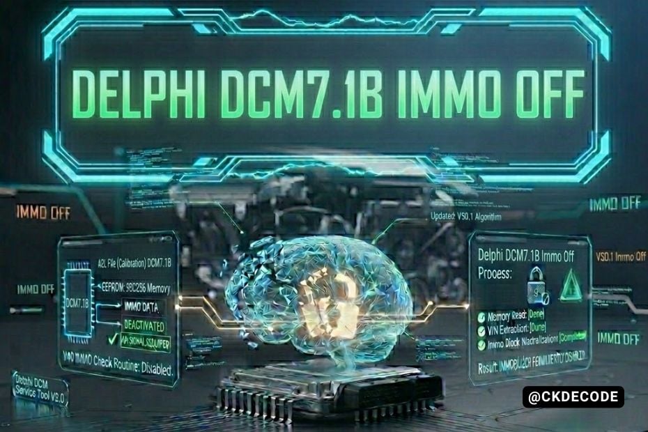 Delphi DCM7.1B Immo